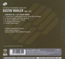 Gustav Mahler (1860-1911): Symphonie Nr.5, Super Audio CD