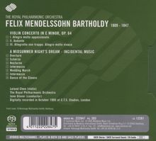 Felix Mendelssohn Bartholdy (1809-1847): Violinkonzert op.64, Super Audio CD