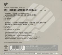 Wolfgang Amadeus Mozart (1756-1791): Sinfonie concertanti KV 297b &amp; KV 364, Super Audio CD