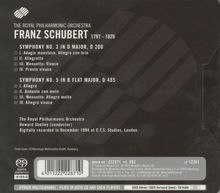 Franz Schubert (1797-1828): Symphonien Nr.3 &amp; 5, Super Audio CD