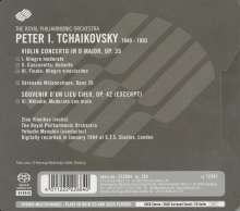 Peter Iljitsch Tschaikowsky (1840-1893): Violinkonzert op.35, Super Audio CD