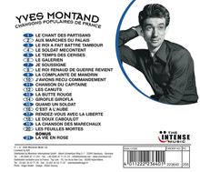 Yves Montand: Chansons Populaires de France, CD