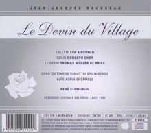 Jean-Jacques Rousseau (1712-1778): Le Devin du Village, CD