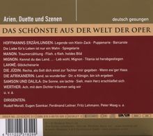 Das Schönste aus der Welt der Oper: Rudolf Schock / Sena Jurinac, 2 CDs