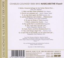Charles Gounod (1818-1893): Faust ("Margarethe") (Querschnitt in deutscher Sprache), CD