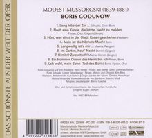 Modest Mussorgsky (1839-1881): Boris Godunow (Querschnitt in deutscher Sprache), CD