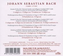 Johann Sebastian Bach (1685-1750): Gambensonaten BWV 1027-1029, CD