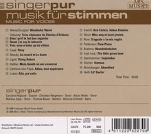 Singer Pur - Musik für Stimmen, CD
