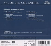 Flautando Köln - Ancor che col partire, CD