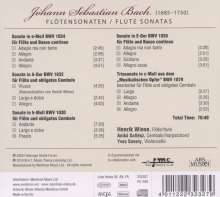 Johann Sebastian Bach (1685-1750): Flötensonaten BWV 1030,1032,1034,1035, CD