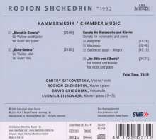 Rodion Schtschedrin (geb. 1932): Echo-Sonate für Violine solo, CD