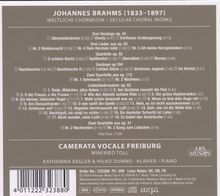Johannes Brahms (1833-1897): Liebeslieder-Walzer op.52, CD