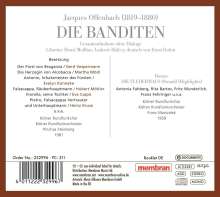 Jacques Offenbach (1819-1880): Les Brigands (in deutscher Sprache "Die Banditen"), 2 CDs