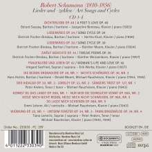 Robert Schumann (1810-1856): Lieder und Liederzyklen, 4 CDs