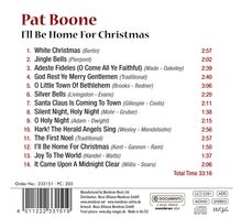 Pat Boone: I'll Be Home For Christmas, CD