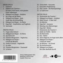 ERSTER ZYKLUS: 1. Leichtsinn 2. Adelbert von Chamisso – Ich kann’s nicht fassen, nicht glauben. Torhaus Wellingsbüttel 2025.