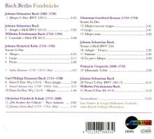 Lisa Schäfer &amp; Gregor Hollmann - Bach. Berlin Fundstücke, CD