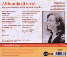 Marion Ferme - Abbonda di virtu, CD