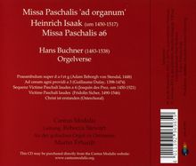 Heinrich Isaac (1450-1517): Missa Paschalis, CD