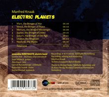 Manfred Knaak (geb. 1960): Electric Planets, CD