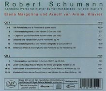 Robert Schumann (1810-1856): Sämtliche Werke für Klavier 4-händig, 2 CDs
