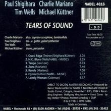 Paul Shigihara &amp; Charlie Mariano: Tears Of Sound, CD