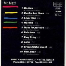 Randy Brecker (geb. 1945): Mr. Max, CD