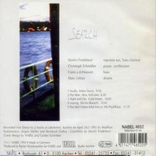 Martin Fredebeul, Christoph Erbstößer, Frans Von Der Hoeven &amp; Marc Lehan: Search, CD