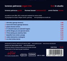 Lorenzo Petrocca (geb. 1964): Live In Studio, CD