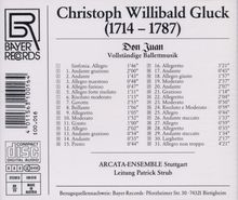 Christoph Willibald Gluck (1714-1787): Don Juan - Ballettmusik, CD