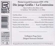 Florian Leopold Gassmann (1729-1774): Die junge Gräfin, 2 CDs