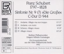 Franz Schubert (1797-1828): Symphonie Nr.9  C-Dur "Die Große", CD