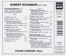 Robert Schumann (1810-1856): Davidsbündlertänze op.6, CD