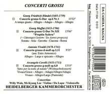 Heidelberger Kammerorchester - Concerti Grossi, CD