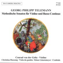 Georg Philipp Telemann (1681-1767): 6 Methodische Sonaten, CD