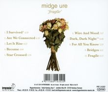 Midge Ure: Fragile, CD