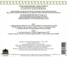 Mikis Theodorakis (1925-2021): Canto General (Oratorium), 2 CDs