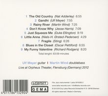 Ulf Meyer &amp; Martin Wind: Live At Orpheus Theater, May 2012, CD