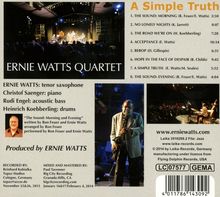 Ernie Watts (geb. 1945): A Simple Truth, CD