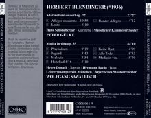 Herbert Blendinger (geb. 1936): Media in Vita op.35 (Oratorium), CD