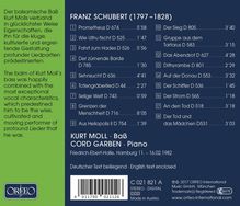 Franz Schubert (1797-1828): Lieder, CD