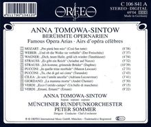 Anna Tomowa-Sintow singt berühmte Arien, CD