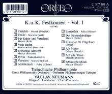 K.u.K.Festkonzert Vol.1, CD