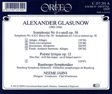 Alexander Glasunow (1865-1936): Symphonie Nr.6, CD