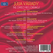 Julia Varady - The Orfeo Recordings, 10 CDs