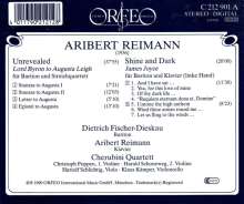Aribert Reimann (1936-2024): Unrevealed f.Bariton &amp; Streichquartett, CD