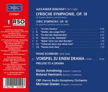 Alexander von Zemlinsky (1871-1942): Lyrische Symphonie in 7 Gesängen op.18, CD