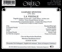 Gaspare Spontini (1774-1851): La Vestale, 2 CDs