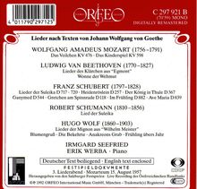 Irmgard Seefried singt Goethe-Lieder, CD