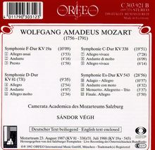 Wolfgang Amadeus Mozart (1756-1791): Symphonien Nr.34 &amp; 39, CD